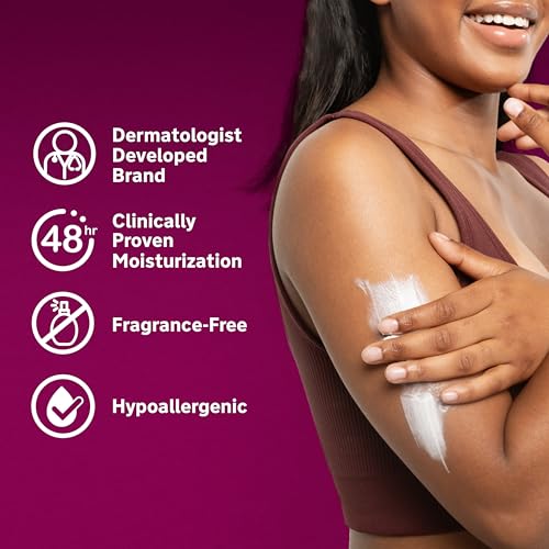 Lubriderm Advanced Therapy Fragrance Free Moisturizing Hand & Body Lotion + Pro-Ceramide with Vitamins E & Pro-Vitamin B5, Intense Hydration for Itchy, Extra Dry Skin, Non-Greasy, 24 fl. oz